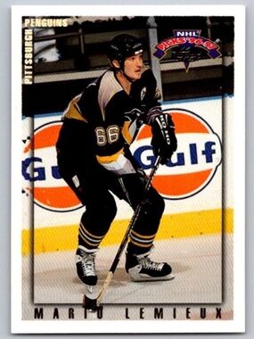 Mario Lemieux 1996/97 Topps Pittsburgh Penguins Hockey Card